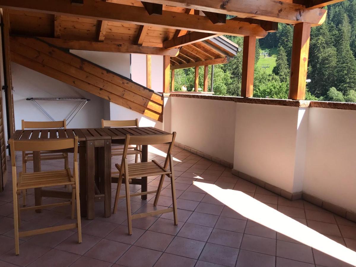 Attico In Legno Ad Andalo Exterior foto
