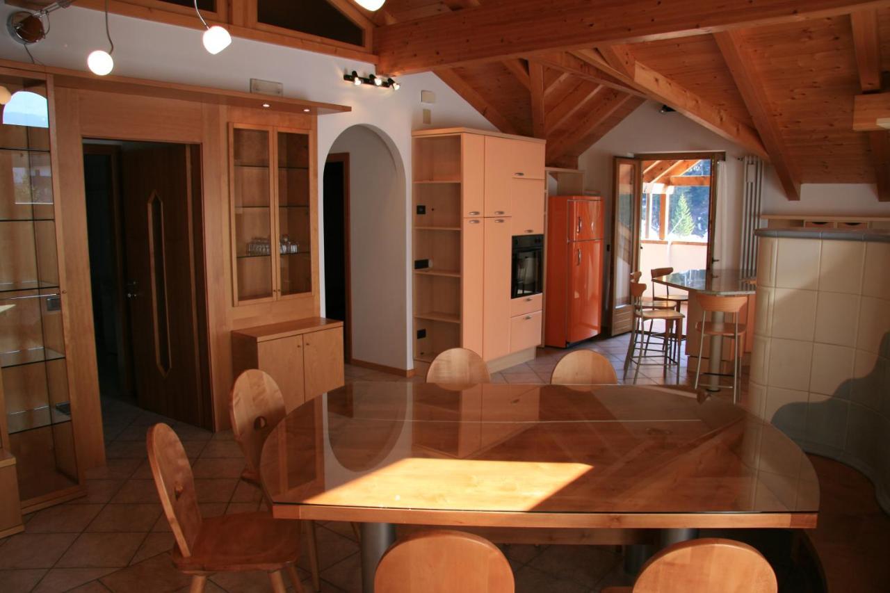 Attico In Legno Ad Andalo Exterior foto