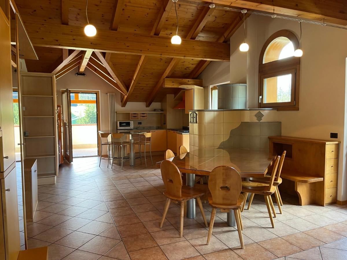 Attico In Legno Ad Andalo Exterior foto