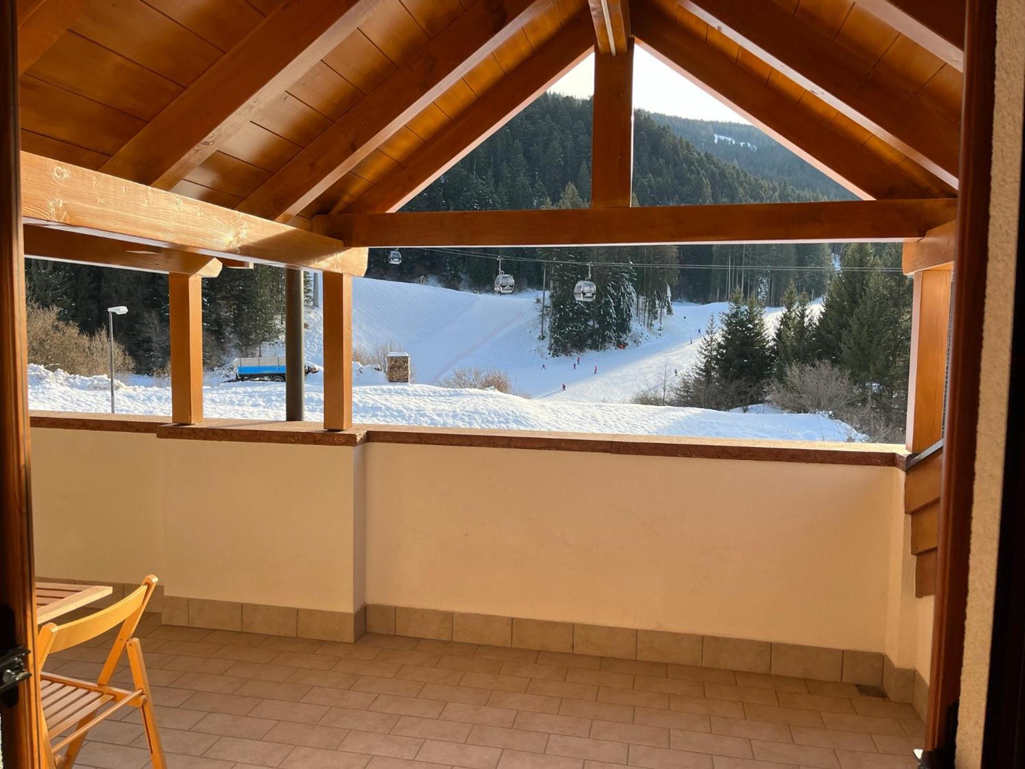 Attico In Legno Ad Andalo Exterior foto