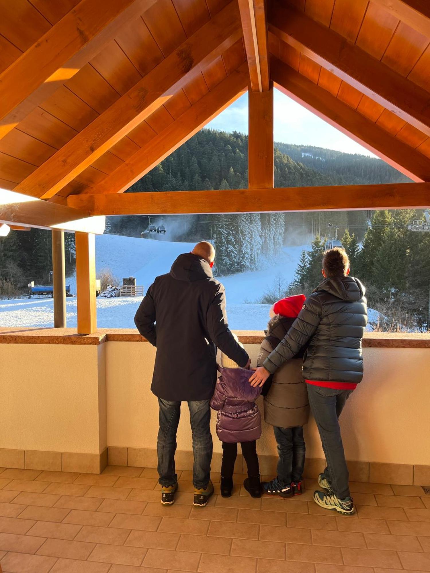 Attico In Legno Ad Andalo Exterior foto