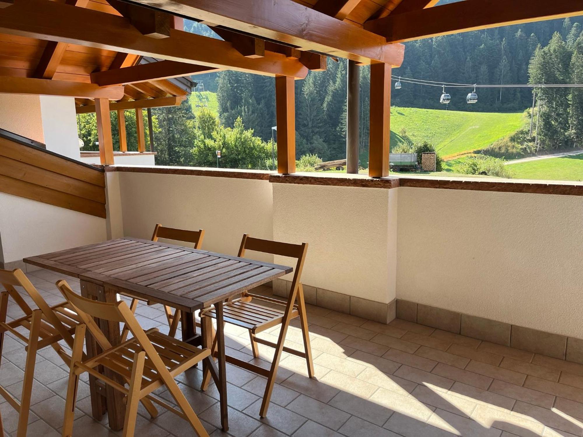 Attico In Legno Ad Andalo Exterior foto