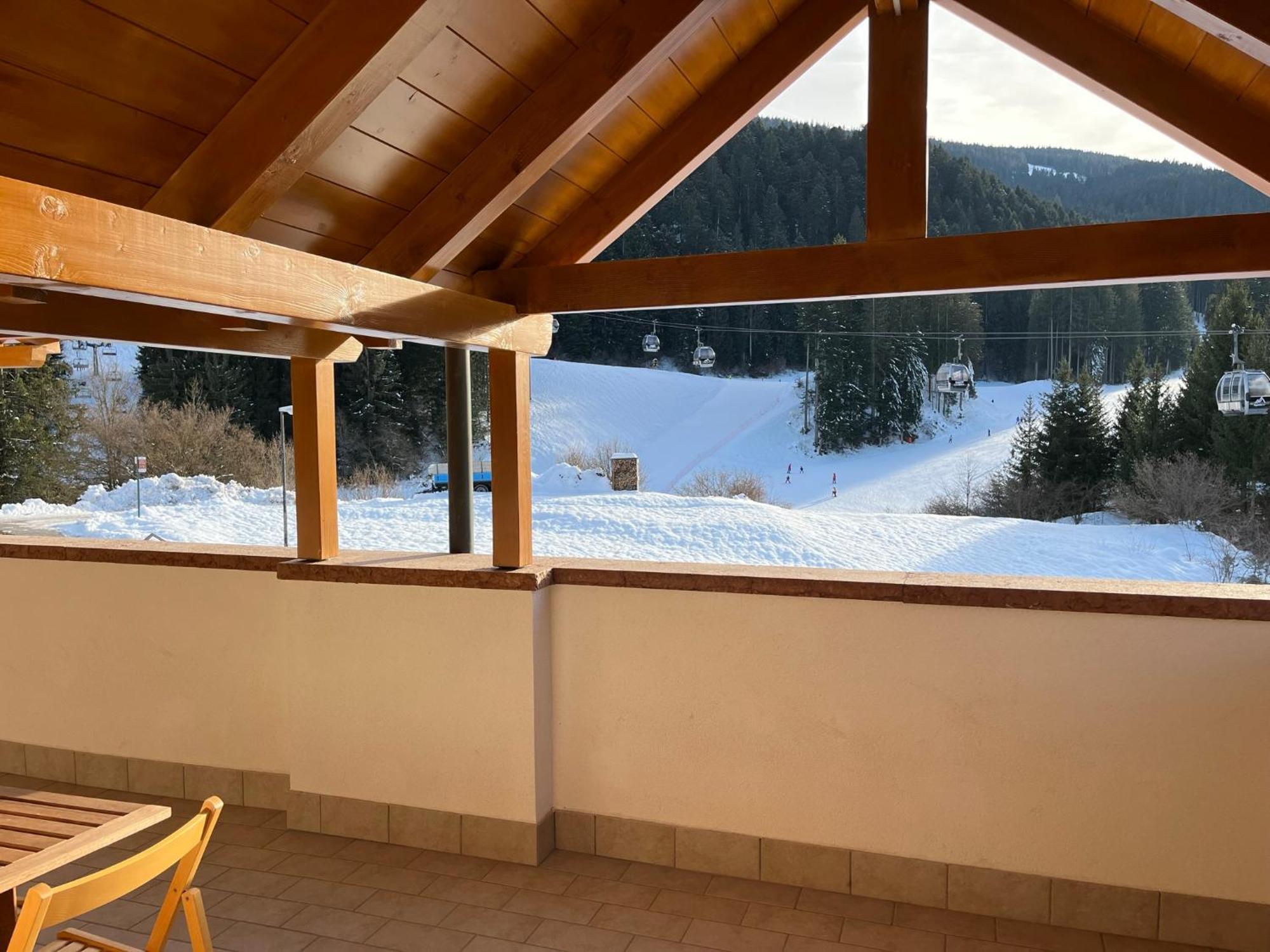 Attico In Legno Ad Andalo Exterior foto