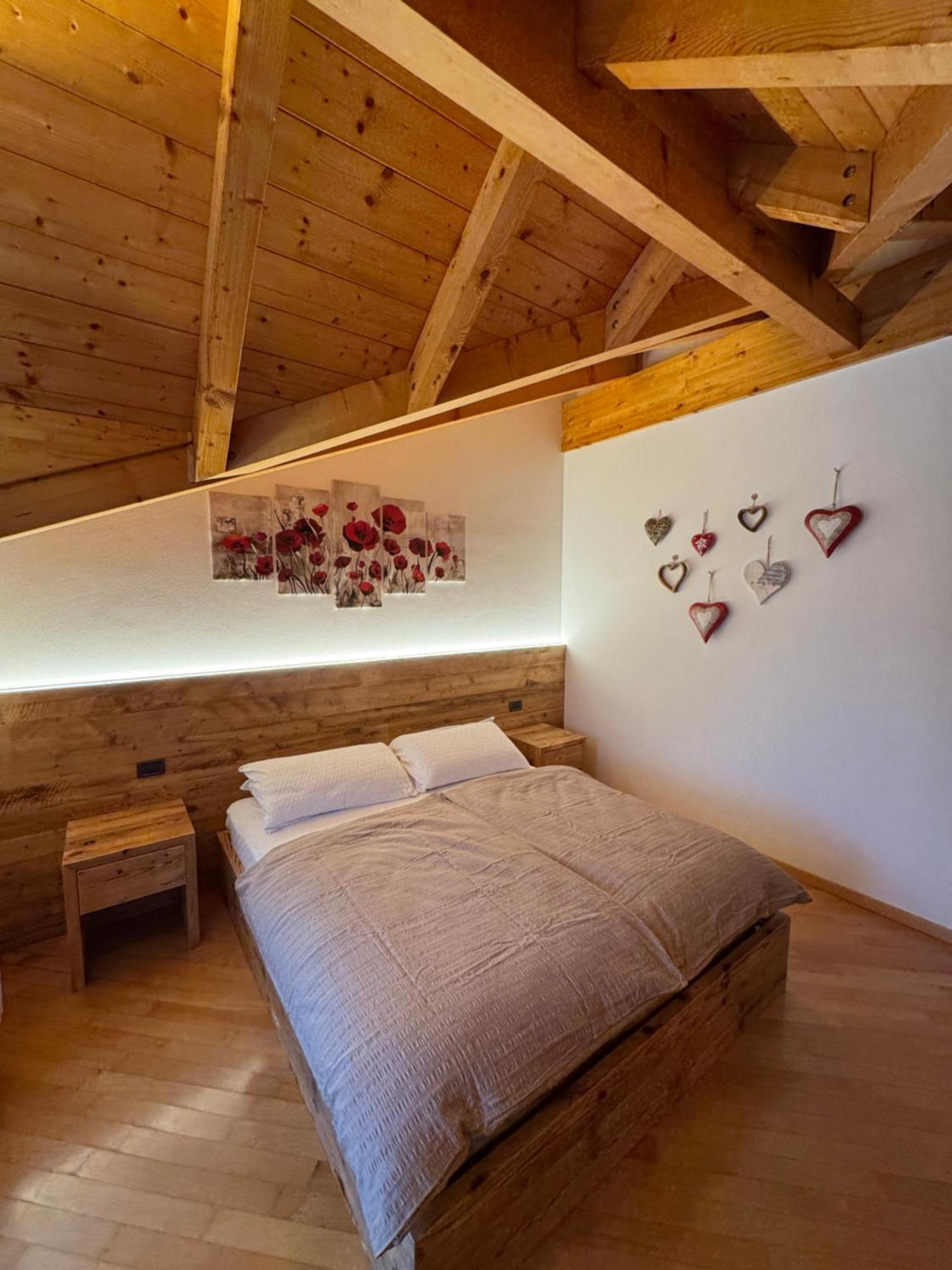 Attico In Legno Ad Andalo Exterior foto