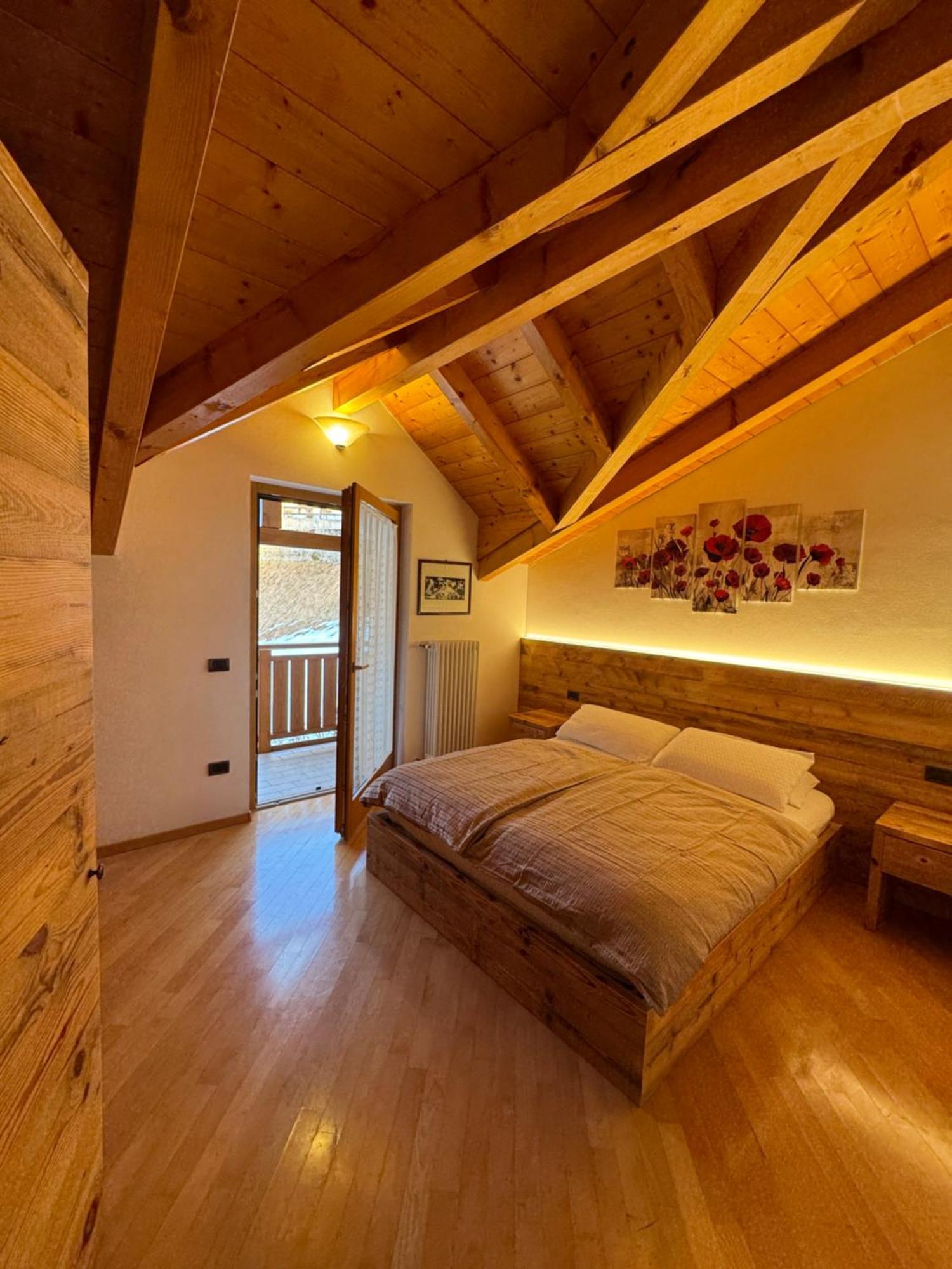 Attico In Legno Ad Andalo Exterior foto