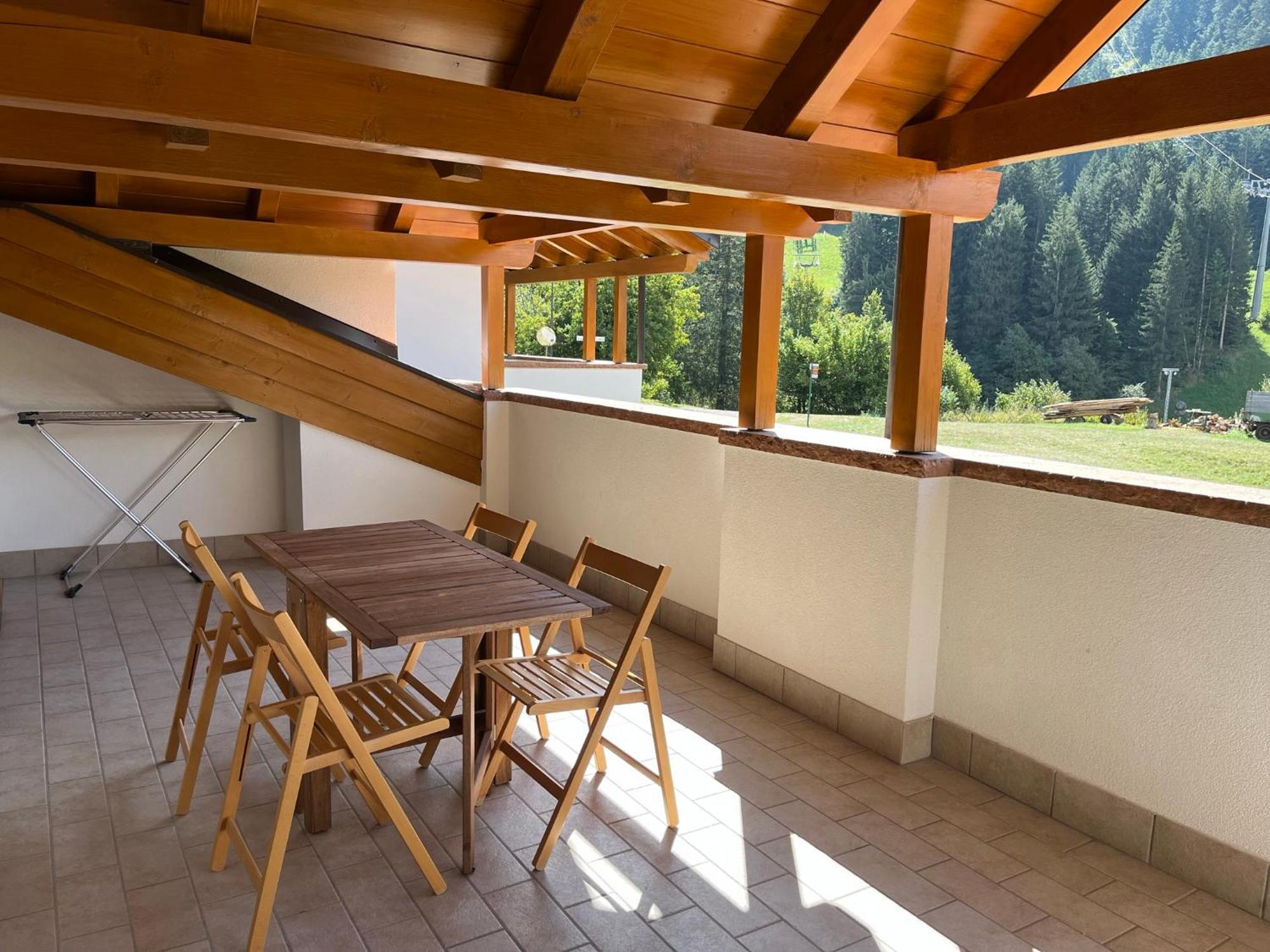 Attico In Legno Ad Andalo Exterior foto
